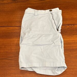 J. Crew Men's Soft Gray Flat Front Shorts